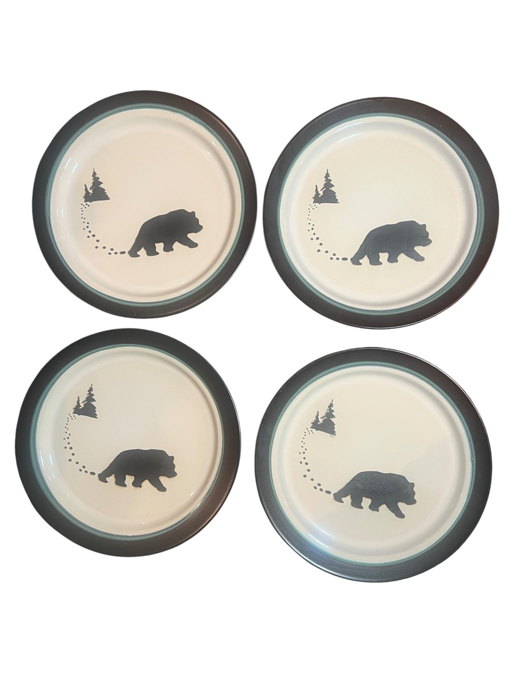 Timberline Cabin by Bass Pro Shops Dinner Plates - Set of 4 Discontinued Pattern